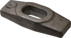 Gibraltar - 11/16" Stud, 11/16" Travel, 4" OAL x 1-5/8" Overall Width x 3/4" Overall Height, Heel Clamp - Grade ASTM A521 Class CA Forged Steel, 1-3/8" Long x 11/16" Wide Slot - Exact Tool & Supply