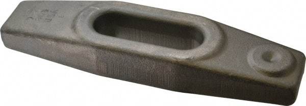 Gibraltar - 13/16" Stud, 2" Travel, 8" OAL x 2-1/8" Overall Width x 1-1/8" Overall Height, Heel Clamp - Grade ASTM A521 Class CA Forged Steel, 2-13/16" Long x 13/16" Wide Slot - Exact Tool & Supply