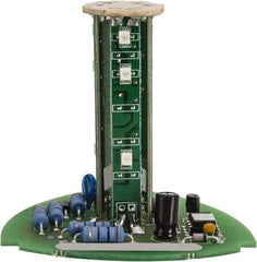 Edwards Signaling - LED Lamp, Blue, Flashing, Stackable Tower Light Module - 24 VDC, 0.06 Amp, IP54, IP65 Ingress Rating, 3R, 4X NEMA Rated, Panel Mount, Pipe Mount - Exact Tool & Supply