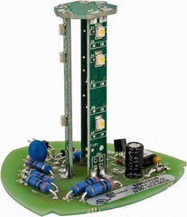 Edwards Signaling - LED Lamp, White, Flashing, Stackable Tower Light Module - 24 VDC, 0.06 Amp, IP54, IP65 Ingress Rating, 3R, 4X NEMA Rated, Panel Mount, Pipe Mount - Exact Tool & Supply