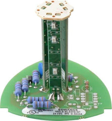 Edwards Signaling - LED Lamp, Green, Steady, Stackable Tower Light Module - 24 VDC, 0.06 Amp, IP54, IP65 Ingress Rating, 3R, 4X NEMA Rated, Panel Mount, Pipe Mount - Exact Tool & Supply