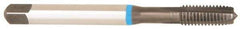 Emuge - 1/4-20 UNC, 3 Flutes, Plug Chamfer, Nitride Finish, Cobalt Spiral Point STI Tap - 0.318" Shank Diam, 3B Class of Fit, Series Rekord B-VA - Exact Tool & Supply