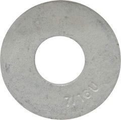 Armor Coat - 7/16" Screw, Grade 8 Alloy Steel USS Flat Washer - 1/2" ID x 1-1/4" OD, 0.094" Thick - Exact Tool & Supply