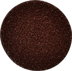 3M - 2" Disc Diam, 36 Grit, Ceramic Quick Change Disc - Type S Attaching System, Coated, Brown, Very Coarse Grade, 25,000 RPM, 963G Series - Exact Tool & Supply
