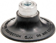 3M - 2" Diam Quick-Change Type P Disc Backing Pad - Medium Density, 25,000 RPM, Roloc TP Compatible - Exact Tool & Supply