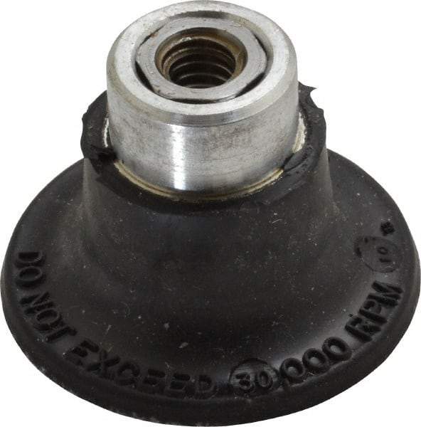 3M - 1-1/2" Diam Quick-Change Type R Disc Backing Pad - Soft Density, 30,000 RPM, Roloc TR Compatible - Exact Tool & Supply
