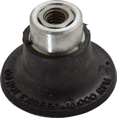 3M - 1-1/2" Diam Quick-Change Type R Disc Backing Pad - Soft Density, 30,000 RPM, Roloc TR Compatible - Exact Tool & Supply