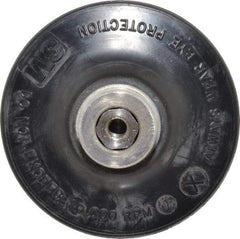 3M - 3" Diam Quick-Change Type R Disc Backing Pad - Extra Hard Density, 20,000 RPM, Roloc TR Compatible - Exact Tool & Supply