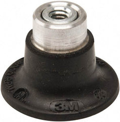 3M - 1-1/2" Diam Quick-Change Type S Disc Backing Pad - Medium Density, 30,000 RPM, Roloc TS Compatible - Exact Tool & Supply