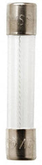 Cooper Bussmann - 250 VAC, 32 VDC, 0.05 Amp, Fast-Acting Miniature Glass Fuse - 1-1/4" OAL, 10 at 125 V kA Rating, 1/4" Diam - Exact Tool & Supply