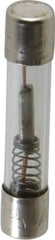 Cooper Bussmann - 32 VAC/VDC, 20 Amp, Time Delay Miniature Glass Fuse - 1-1/4" OAL, 1/4" Diam - Exact Tool & Supply