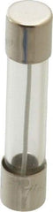 Cooper Bussmann - 250 VAC, 32 VDC, 0.3 Amp, Time Delay Miniature Glass Fuse - 1-1/4" OAL, 1/4" Diam - Exact Tool & Supply