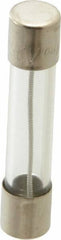 Cooper Bussmann - 250 VAC, 32 VDC, 0.4 Amp, Time Delay Miniature Glass Fuse - 1-1/4" OAL, 1/4" Diam - Exact Tool & Supply