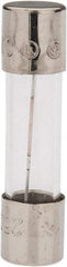 Cooper Bussmann - 250 VAC, 32 VDC, 0.25 Amp, Time Delay Miniature Glass Fuse - 20mm OAL, 10 at 125 V kA Rating, 5mm Diam - Exact Tool & Supply