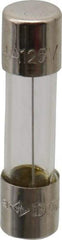 Cooper Bussmann - 125 VAC, 32 VDC, 4 Amp, Time Delay Miniature Glass Fuse - 20mm OAL, 10 at AC kA Rating, 5mm Diam - Exact Tool & Supply