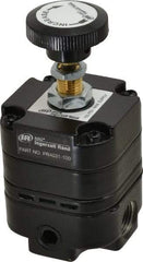 ARO/Ingersoll-Rand - 3/8 NPT Port, 14 CFM, Zinc Precision Constant Bleed Regulator - 2 to 120 psi Range, 150 Max psi Supply Pressure, 1/4" Gauge Port Thread, 2.12" Wide x 4.55" High - Exact Tool & Supply