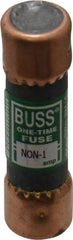 Cooper Bussmann - 125 VDC, 250 VAC, 1 Amp, Fast-Acting General Purpose Fuse - Fuse Holder Mount, 50.8mm OAL, 50 at AC/DC kA Rating, 9/16" Diam - Exact Tool & Supply