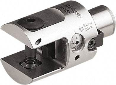 Seco - 54mm Body Diam, Manual Twin Cutter Boring Head - 64mm to 86mm Bore Diam - Exact Tool & Supply