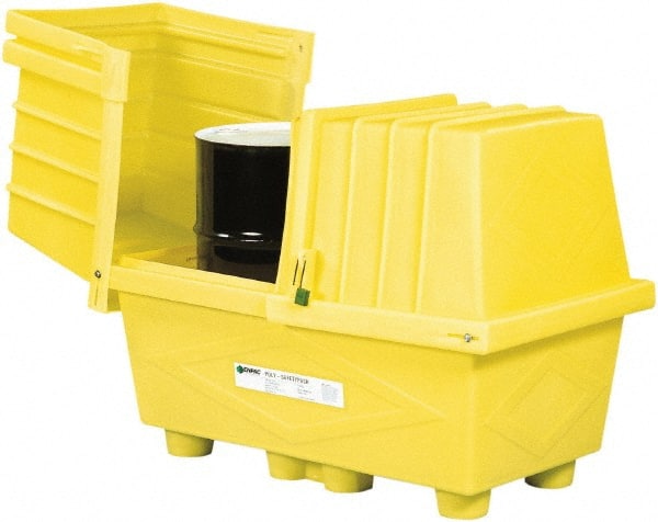 Enpac - Drum Storage Units & Lockers Type: Drum Storage Locker Number of Drums: 2 - Exact Tool & Supply