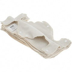 MSA - Hard Hat Accessories - W/SNAPS 10/PK WASHABLE TERRY SWEATBAND - Exact Tool & Supply