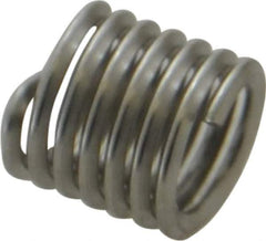 Recoil - 5/16-18 UNC, 0.469" OAL, Free Running Helical Insert - 6-5/8 Free Coils, Tanged, Stainless Steel, 1-1/2D Insert Length - Exact Tool & Supply