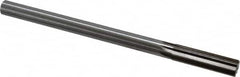 Interstate - 0.613" High Speed Steel 6 Flute Chucking Reamer - Exact Tool & Supply