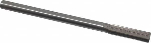 Interstate - 0.638" High Speed Steel 6 Flute Chucking Reamer - Exact Tool & Supply