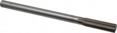 Interstate - 0.646" High Speed Steel 6 Flute Chucking Reamer - Exact Tool & Supply