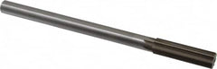 Interstate - 0.667" High Speed Steel 6 Flute Chucking Reamer - Exact Tool & Supply