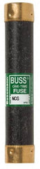 Cooper Bussmann - 600 VAC, 4 Amp, Fast-Acting General Purpose Fuse - Fuse Holder Mount, 127mm OAL, 50 at AC/DC kA Rating, 13/16" Diam - Exact Tool & Supply