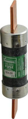 Cooper Bussmann - 125 VDC, 250 VAC, 200 Amp, Fast-Acting General Purpose Fuse - Bolt-on Mount, 7-1/8" OAL, 10 (RMS Symmetrical) kA Rating, 1-9/16" Diam - Exact Tool & Supply