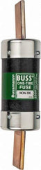 Cooper Bussmann - 125 VDC, 250 VAC, 300 Amp, Fast-Acting General Purpose Fuse - Bolt-on Mount, 8-5/8" OAL, 10 (RMS Symmetrical) kA Rating, 2-1/16" Diam - Exact Tool & Supply