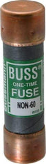 Cooper Bussmann - 125 VDC, 250 VAC, 60 Amp, Fast-Acting General Purpose Fuse - Fuse Holder Mount, 76.2mm OAL, 50 at AC/DC kA Rating, 13/16" Diam - Exact Tool & Supply