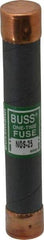 Cooper Bussmann - 600 VAC, 25 Amp, Fast-Acting General Purpose Fuse - Fuse Holder Mount, 127mm OAL, 50 at AC/DC kA Rating, 13/16" Diam - Exact Tool & Supply