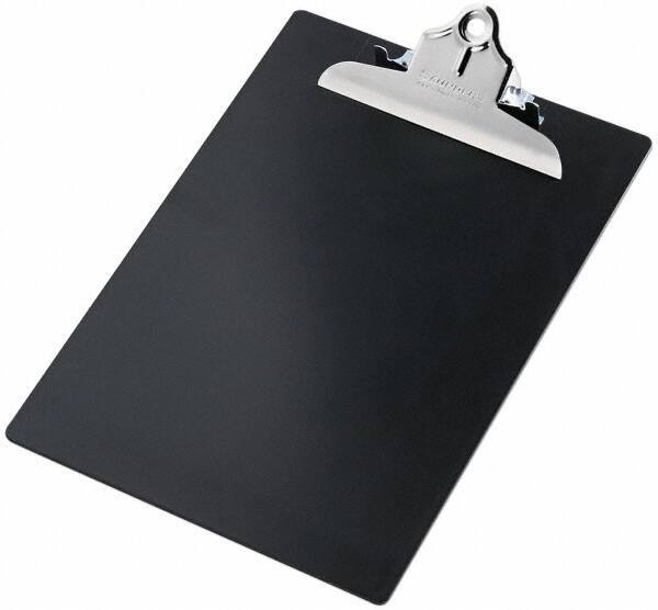 Saunders - 13 Inch Long x 9 Inch Wide, Clip Board - Black - Exact Tool & Supply