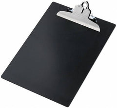 Saunders - 13 Inch Long x 9 Inch Wide, Clip Board - Black - Exact Tool & Supply
