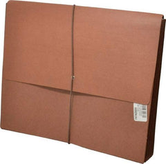 SMEAD - 10 x 12-3/8", Letter Size, Brown, 5-1/4" Expanding Wallet - 1 per Box - Exact Tool & Supply