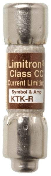 Cooper Bussmann - 600 VAC, 0.1 Amp, Fast-Acting General Purpose Fuse - Fuse Holder Mount, 1-1/2" OAL, 200 at AC (RMS) kA Rating, 13/32" Diam - Exact Tool & Supply