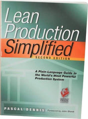 Made in USA - Lean Production Simplified: A Plain Language Guide to the World's Most Powerful Production System Publication, 1st Edition - by Pascal Dennis, 2002 - Exact Tool & Supply