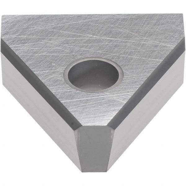 Iscar - 200605XNUW Grade IC20, 20.5mm Cutting Width Carbide Grooving Insert - Neutral, Uncoated - Exact Tool & Supply