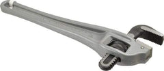 Ridgid - 14" Aluminum Offset Pipe Wrench - 2" Pipe Capacity - Exact Tool & Supply