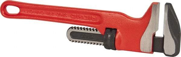 Ridgid - 12" Steel Straight Spud Pipe Wrench - 2-5/8" Pipe Capacity - Exact Tool & Supply