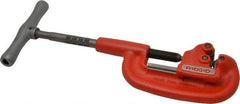 Ridgid - 1/8" to 2" Pipe Capacity, Wide Roll Pipe Cutter - Cuts Steel - Exact Tool & Supply