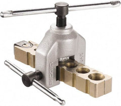 Ridgid - 3/16 to 5/8" Pipe Capacity, Flaring Tool Kit - Cuts Soft Copper, Aluminum, Brass & Mild Steel - Exact Tool & Supply