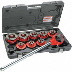 Ridgid - Pipe Threader Dies Material: Steel Thread Size (Inch): 1/2 - 2" - Exact Tool & Supply