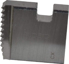 Ridgid - 2 - 11-1/2 NPT, Right Hand, Alloy Steel, Pipe Threader Die - Ridgid OO-R, 11-R, 12-R, O-R, 11-R Ratchet Threaders or 30A, 31A 3-Way Pipe Threaders Compatibility - Exact Tool & Supply