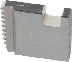 Ridgid - 1 - 11-1/2 NPT, Right Hand, High Speed Steel, Pipe Threader Die - Ridgid OO-R, 11-R, 12-R, O-R, 11-R Ratchet Threaders or 30A, 31A 3-Way Pipe Threaders Compatibility - Exact Tool & Supply