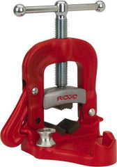 Ridgid - 1/8" to 3" Pipe Capacity, Bench Yoke Vise - Exact Tool & Supply
