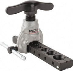 Ridgid - 3/16 to 3/4" Pipe Capacity, Flaring Tools & Tube Expanders - Cuts Steel, Stainless Steel, Hard Copper & Brass - Exact Tool & Supply