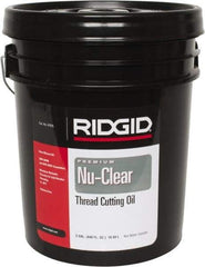 Ridgid - Nu Clear Cutting Oil - 5 Gallon Bucket - Exact Tool & Supply